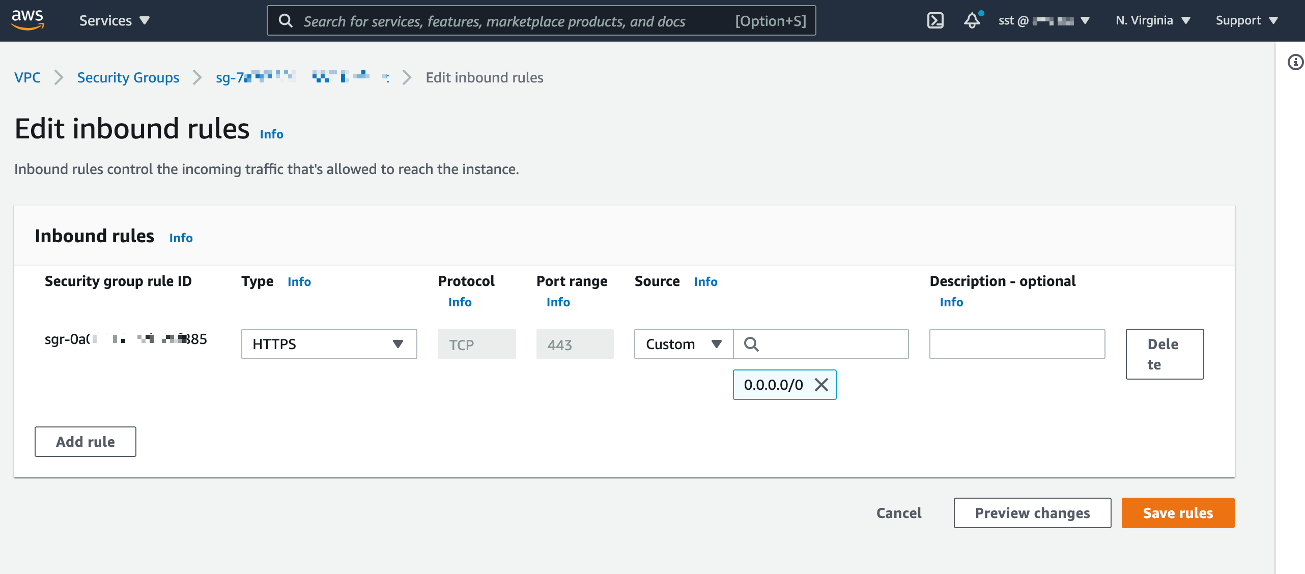 VPC network design console showing real AWS networking in DeployU playground