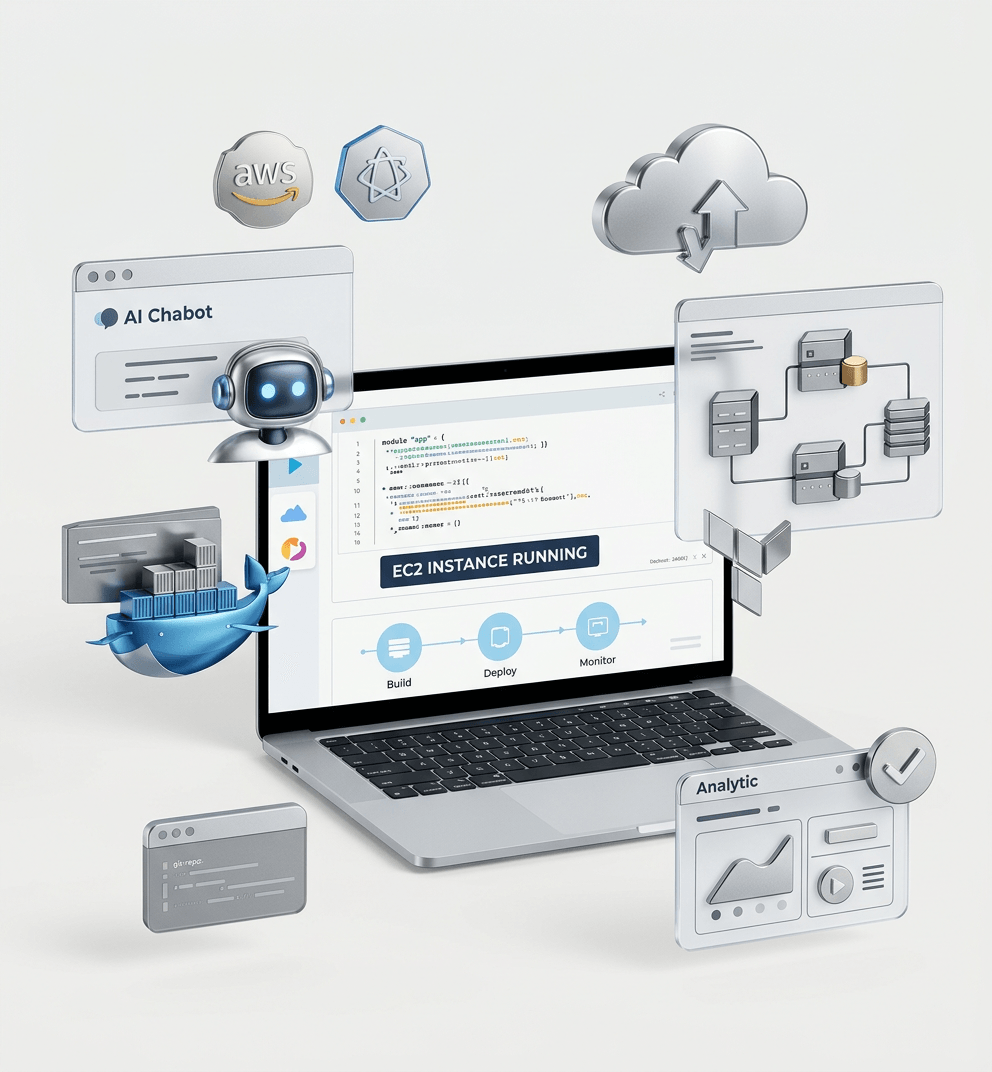 AWS Lambda and ECS deployment workflow