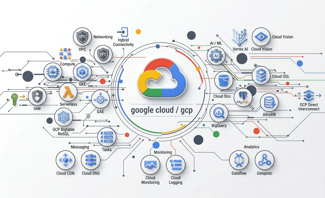DeployU GCP Playground showing real Google Cloud console deployment